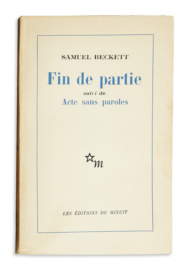 BECKETT SAMUEL Group of 5 Éditions de Minuit BECKETT SAMUEL Group of 5 Éditions de Minuit